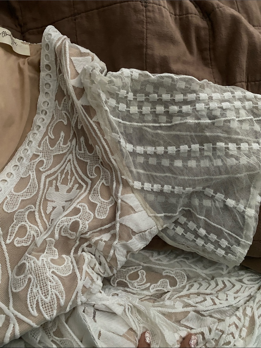 ‘A Beautiful Soul’ White Embroidered Maxi Dress - Picture 5 of 7